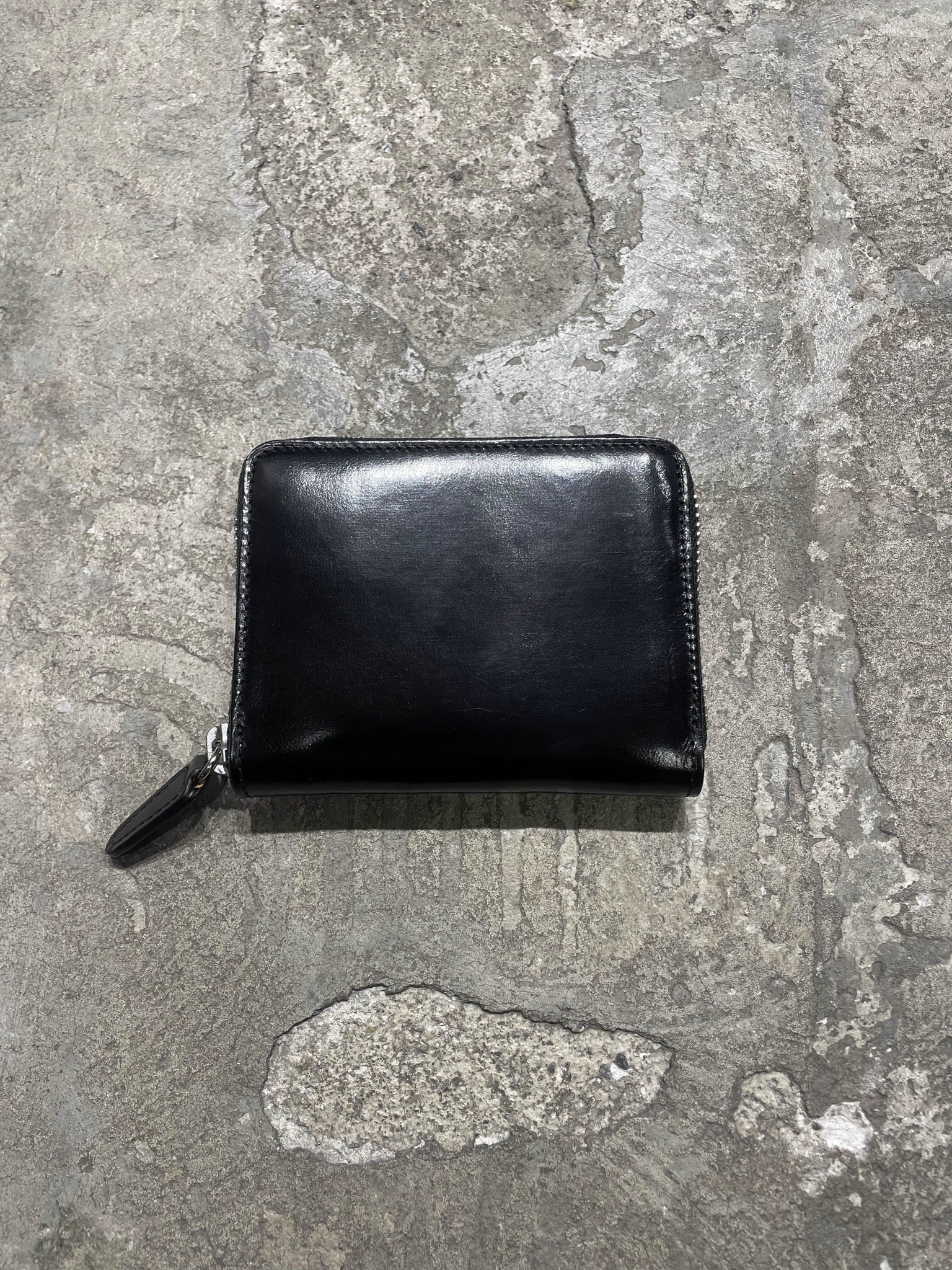 Small zip wallet - Black