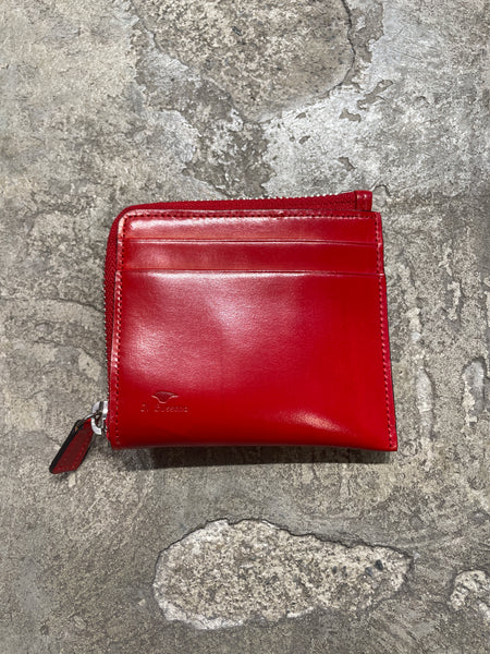 Zip wallet 4 cards - Ferrari Red