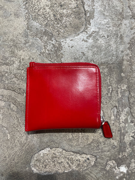 Wallet zip 4 cards - Ferrari Red